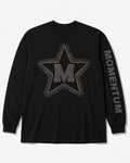 Full Rhinestone Long Sleeve Shirt